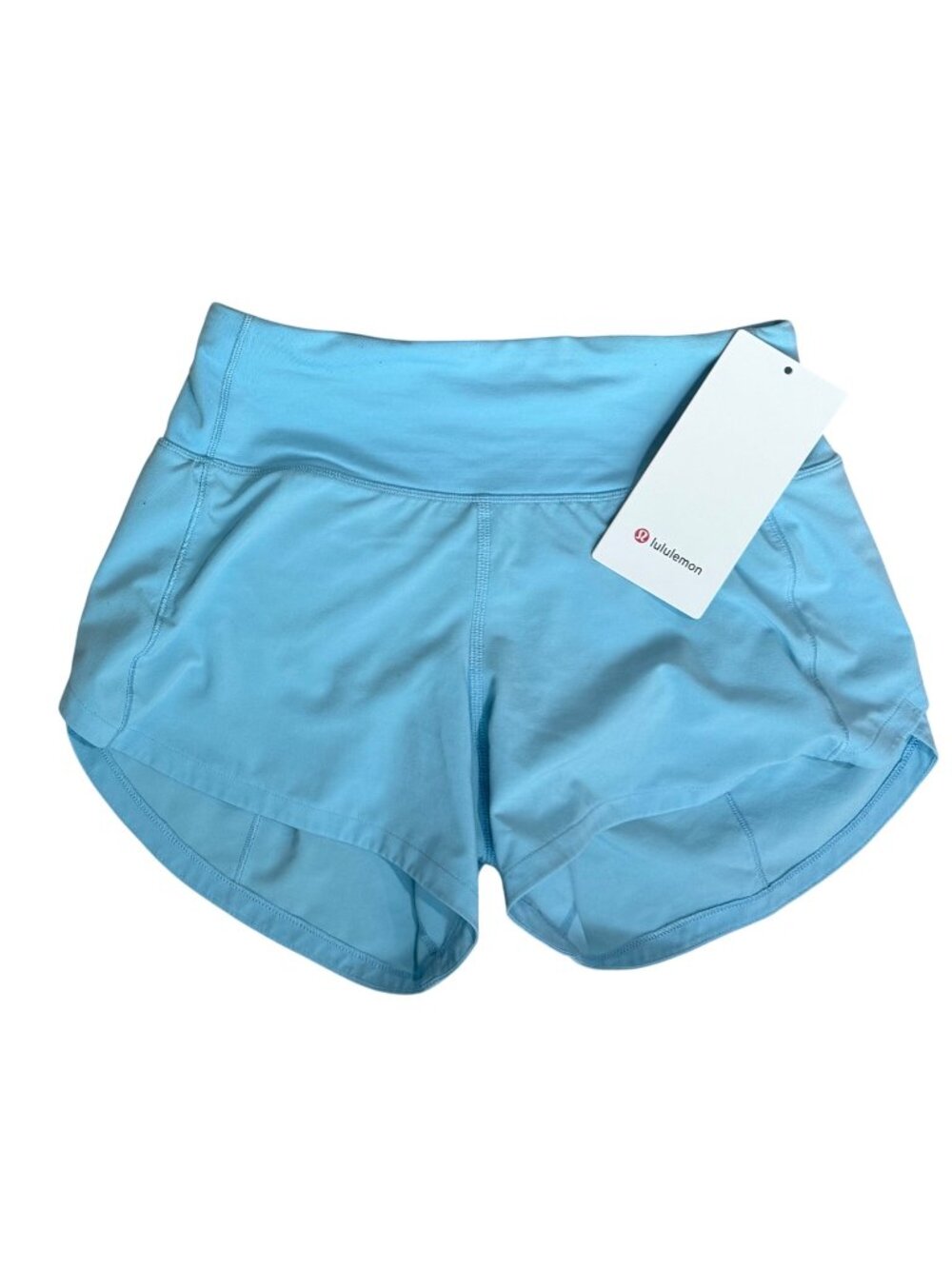 Lululemon Short Size 0 Speed Up MR Mid Rise Short 4" Lined Blue
